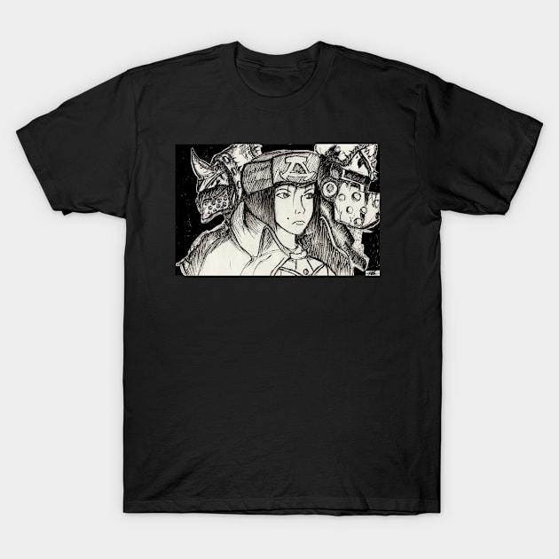 Warjack and Warcaster T-Shirt by tagakain